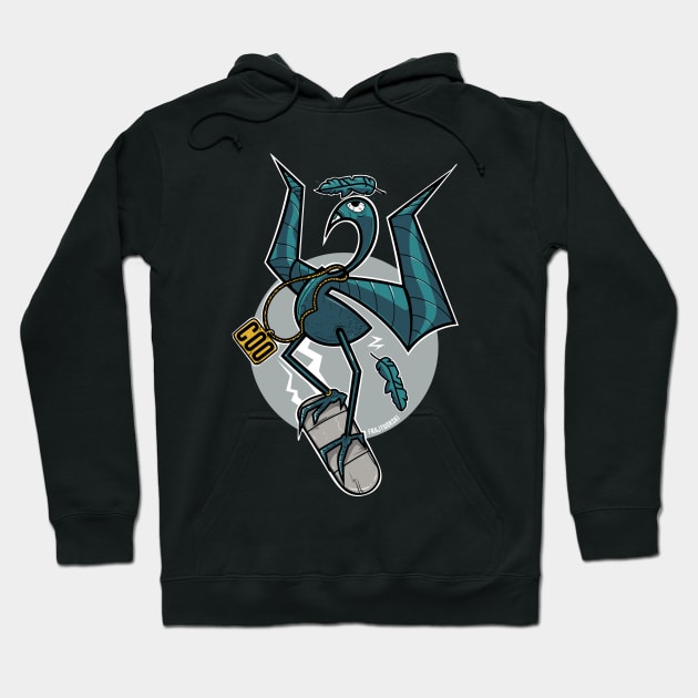 Cool Coo Pigeon Hoodie by Frajtgorski